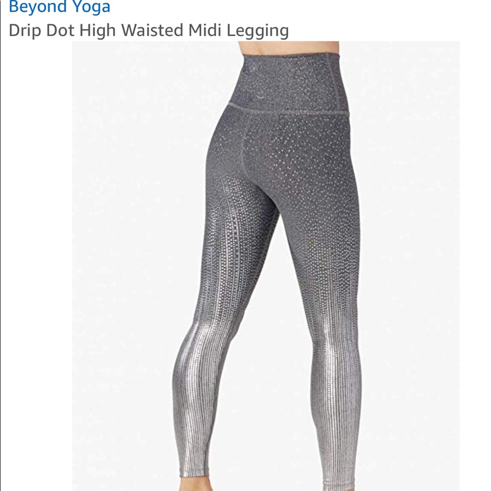 Never Worn Beyond Yoga Drip Drop HighRise SzSM